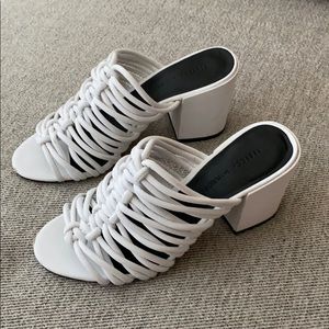 Rebecca Minkoff White Sandals